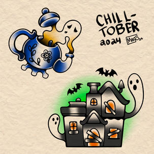 Chilltober day 4:Ghost