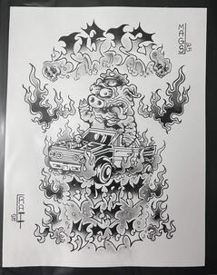 Piggie-Fink Backpiece