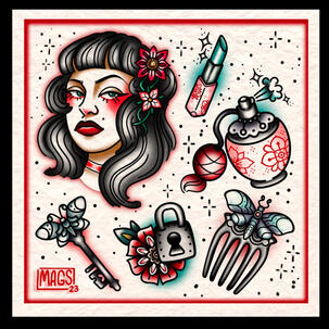 Vintage Beauty Flash