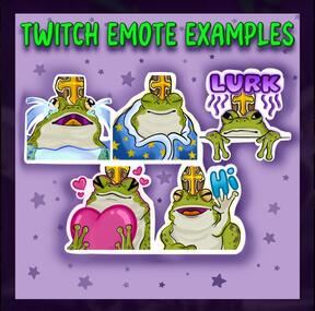 Pope Frog Emotes