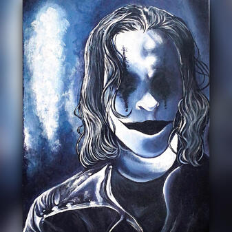 Eric Draven Painting